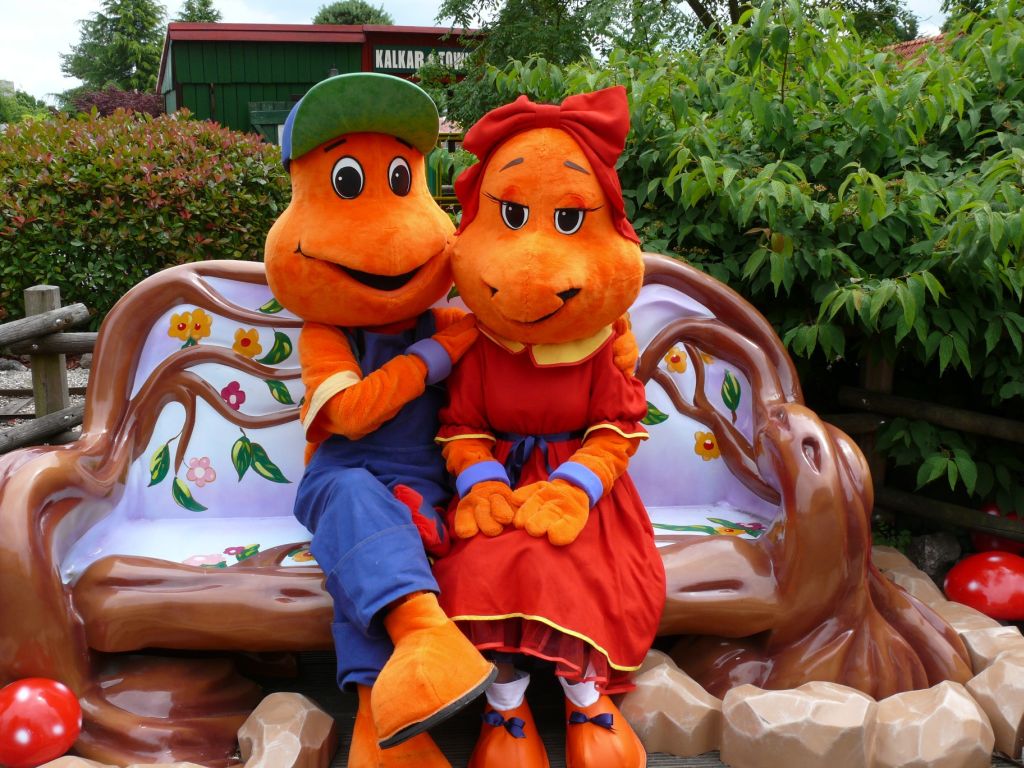Maskottchen Kerna und Kernie